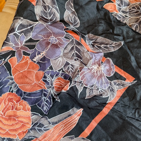 Vintage Silk Scarf - Picture 2 of 2